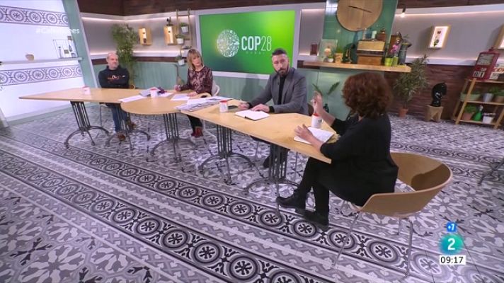 Cafè d'idees - Joan Garriga, Ernesto Sevilla i la COP28