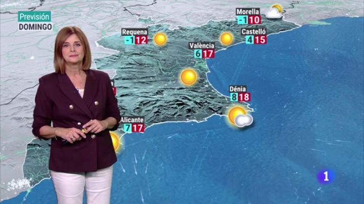 L'informatiu - Comunitat Valenciana - El tiempo en la Comunitat Valenciana 01/12/23