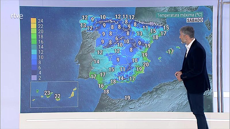 Intervalos de viento fuerte en los litorales del Cantábrico, sureste peninsular, bajo Ebro y Baleares - ver ahora