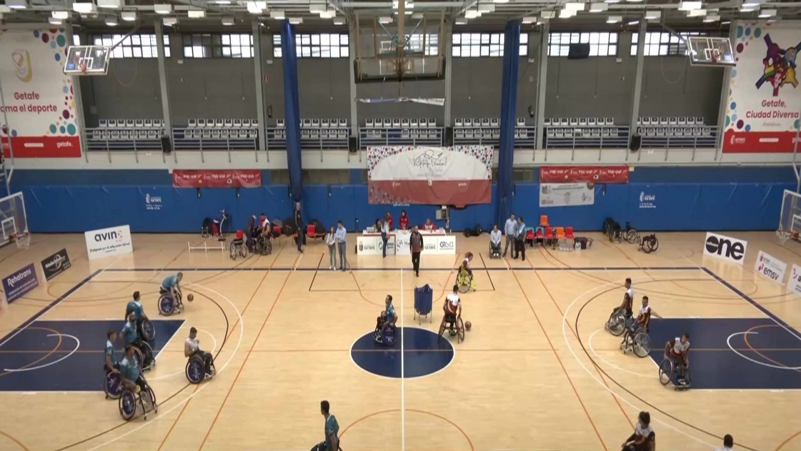 Baloncesto en silla de ruedas - Liga División de Honor 9ª jornada: IMF Getafe BSR - Fundación Aliados Valladolid - ver ahora