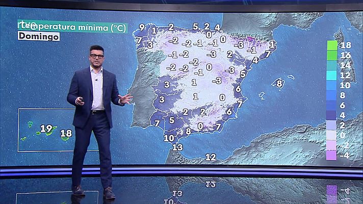 El tiempo - Nevadas por encima de 700/1000 m en Pirineos