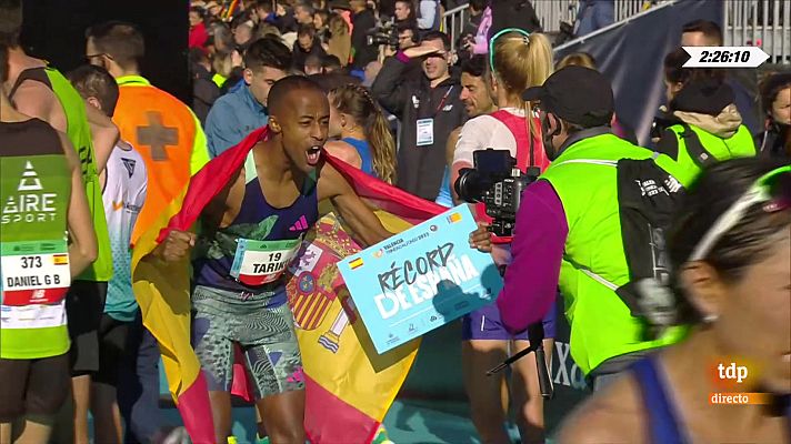 Tariku Novales bate el récord de España de maratón