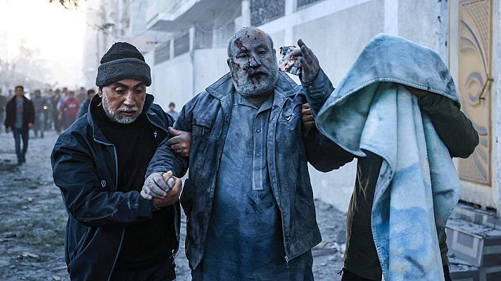 Telediario Fin de Semana - Israel bombardea el sur de la Franja tras arrasar la ciudad de Gaza