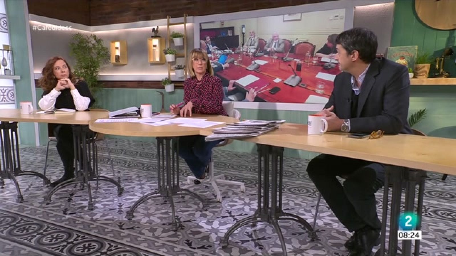 Josep Sánchez Llibre, Marc Buxaderas i Laia Martí