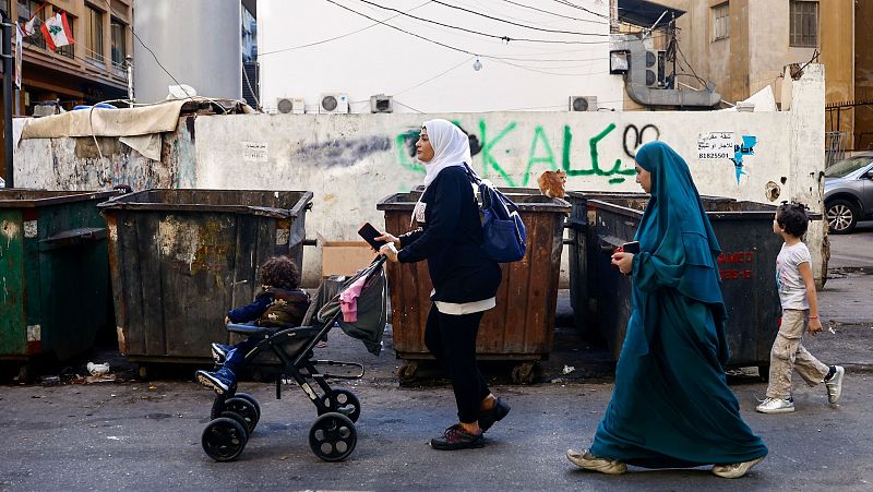 10.000 refugiados palestinos viven en el campo de Shatila en Beirut
