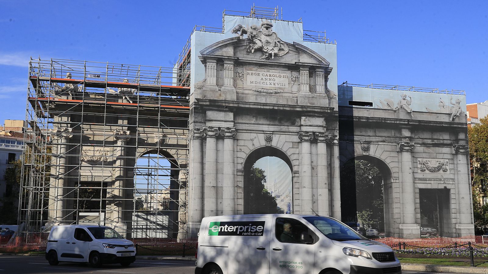 La Puerta de Alcalá, el símbolo de Madrid recién restaurado