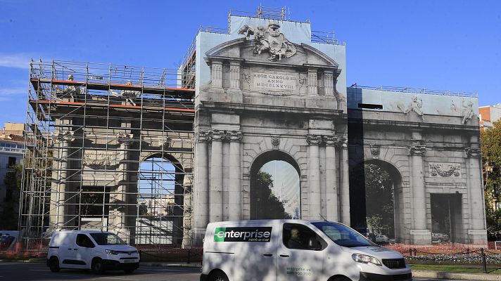 La Puerta de Alcalá, el símbolo de Madrid que está recién restaurado