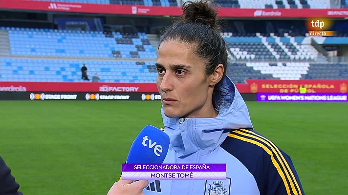 Fútbol - Montse Tomé: "Queremos llevar el partido a donde queremos. Lo que necesitamos contra Italia y no tuvimos"