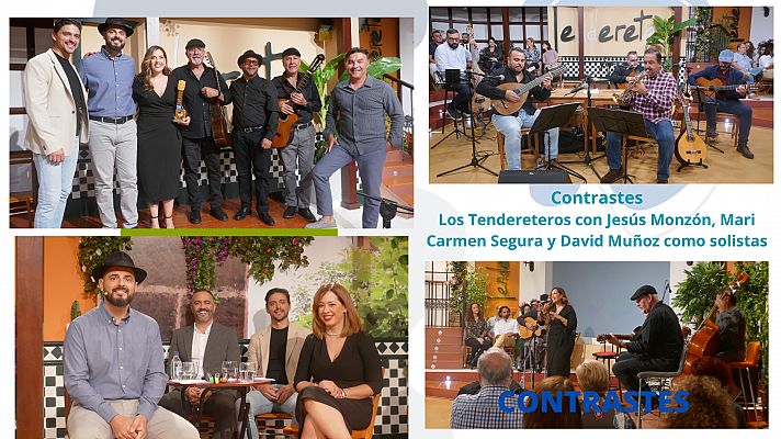 Tenderete - Tenderete - 03/12/2023 con Contrastes y Tendereteros con los solistas Mari Carmen Segura, David Muñoz y Jesús Monzón