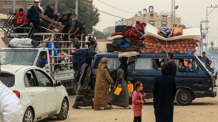 Telediario 1 - Los hispano-palestinos evacuados de Gaza tratan de rehacer su vida en España