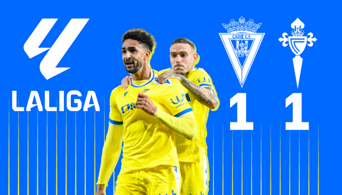 Celta 1 - Cádiz CF 1