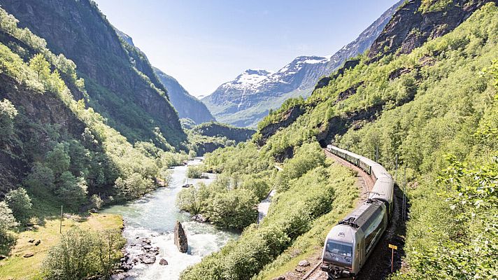 Viajar en tren - Noruega: Oslo-Myrdal-Flam