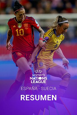 Resumen del España - Suecia de la Women's Nations League