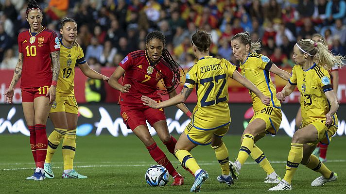 Liga Naciones femenina UEFA: España - Suecia