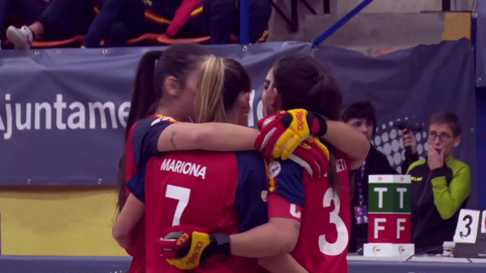 Hockey Patines Campeonato de Europa femenino Francia España