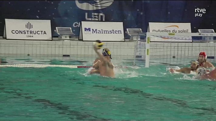 El eterno Felipe Perrone le da a Barceloneta el billete a cuartos de final de la Liga Europea de Waterpolo