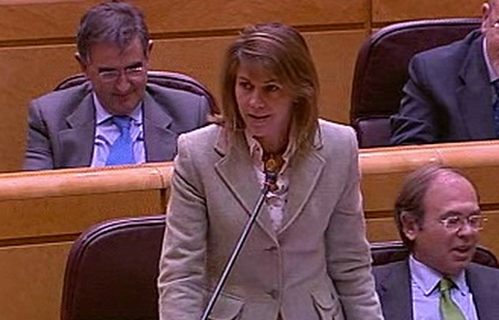 Rifi-rafe en el Senado por la primer pregunta de De Cospedal | Ver