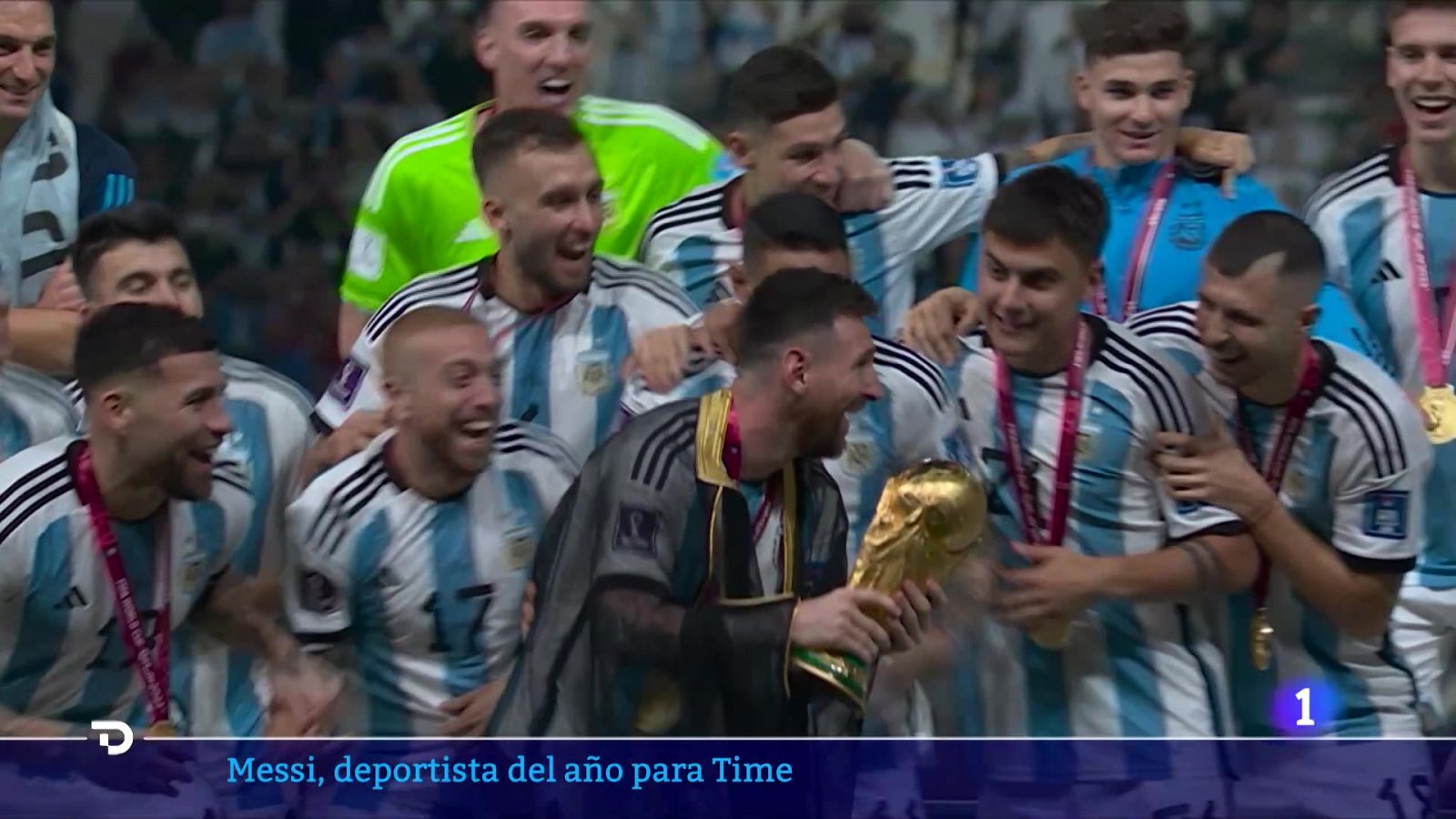 Leo Messi elegido 'deportista del año'