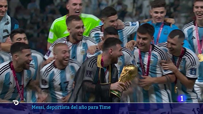 Fútbol - Leo Messi elegido 'deportista del año'