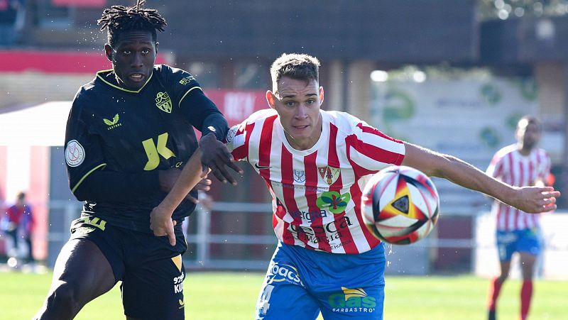 Copa del Rey | El Barbastro da la sorpresa y elimina al Almería | Ver