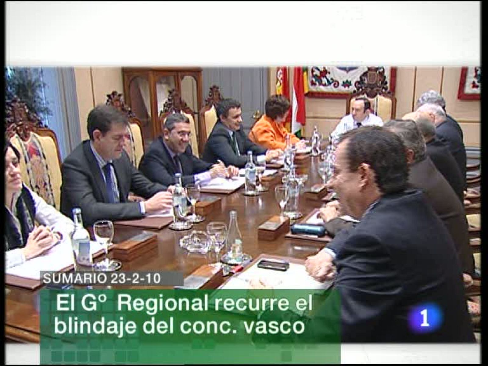 Informativo  Telerioja (23/02/10)