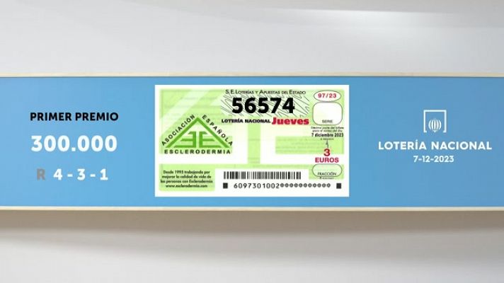 SELAE - Sorteo de la Lotería Nacional del 07/12/2023