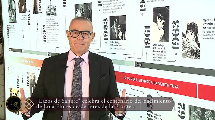 Lazos de sangre - Especial Lola Flores: 100 años a tu vera (presentación)