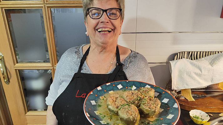 Receta de alcachofas rellenas con salsa