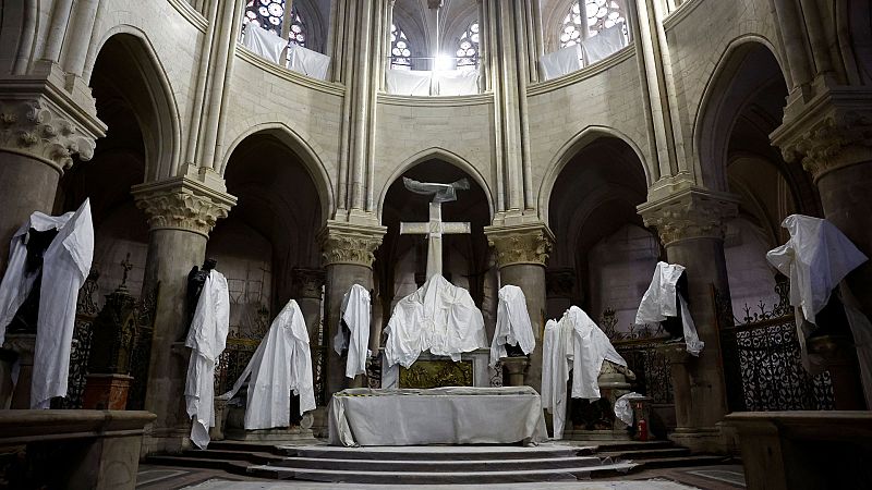 Notre Dame se prepara para su reapertura en diciembre de 2024