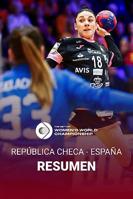 Resumen Mundial femenino balonmano: República Checa - España