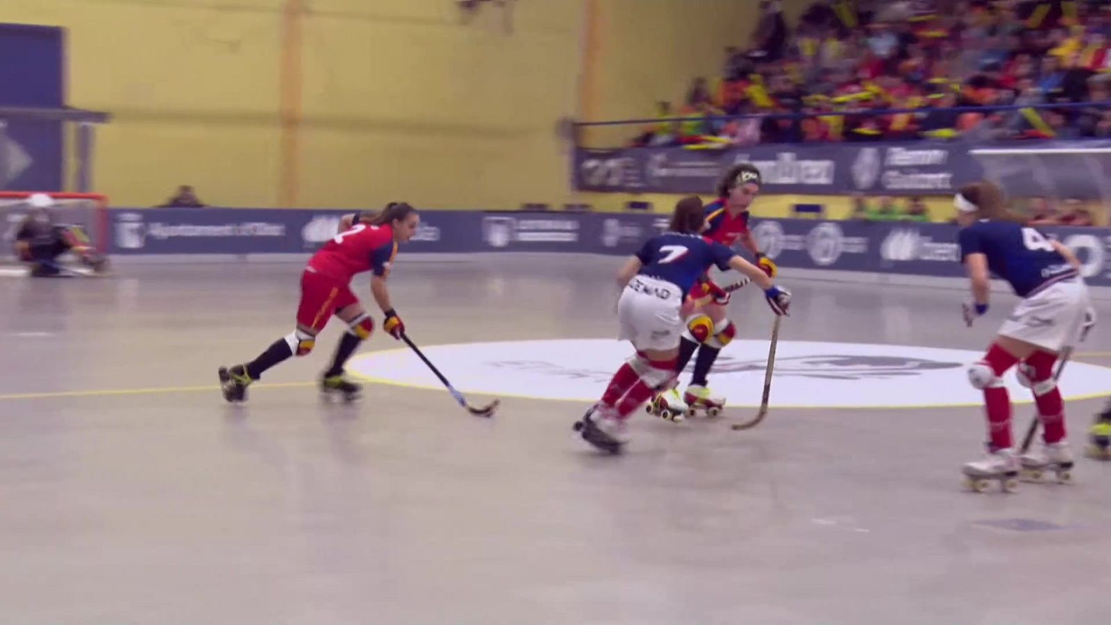 Hockey patines - Campeonato de Europa femenino. 2ª Semifinal - ver ahora
