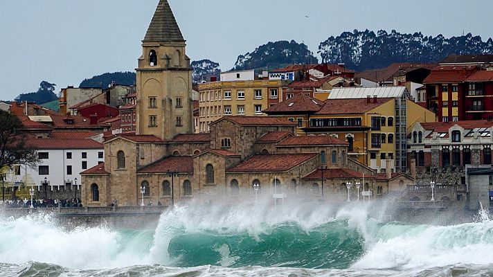 El tiempo - Viento fuerte en Galicia y en Asturias y aumento generalizado de las temperaturas
