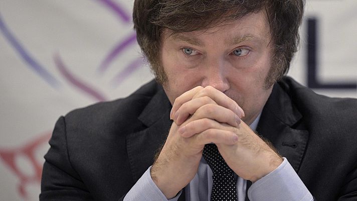 Telediario Fin de Semana - Milei rebaja el tono para el arranque de la legislatura y desdibuja la dolarización de la economía