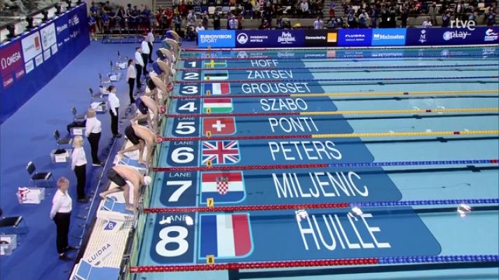 Natación - El momento más surrealista de Noe Ponti: oro, semifinal y desempate