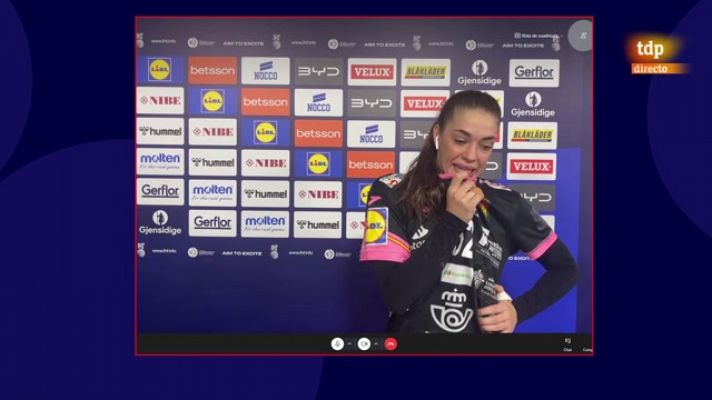 Mundiales de Balonmano - Mundial femenino de balonmano | Paula Arcos: "Hemos tenido errores en ataque imperdonables"