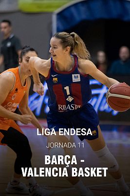 Baloncesto en RTVE - Liga Endesa, 11ª jornada: Barça - Valencia Basket
