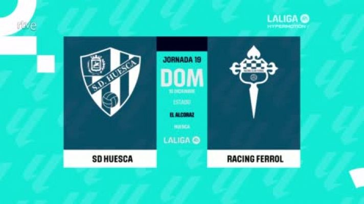 Huesca - Ferrol: resumen del partido de la 19ª jornada