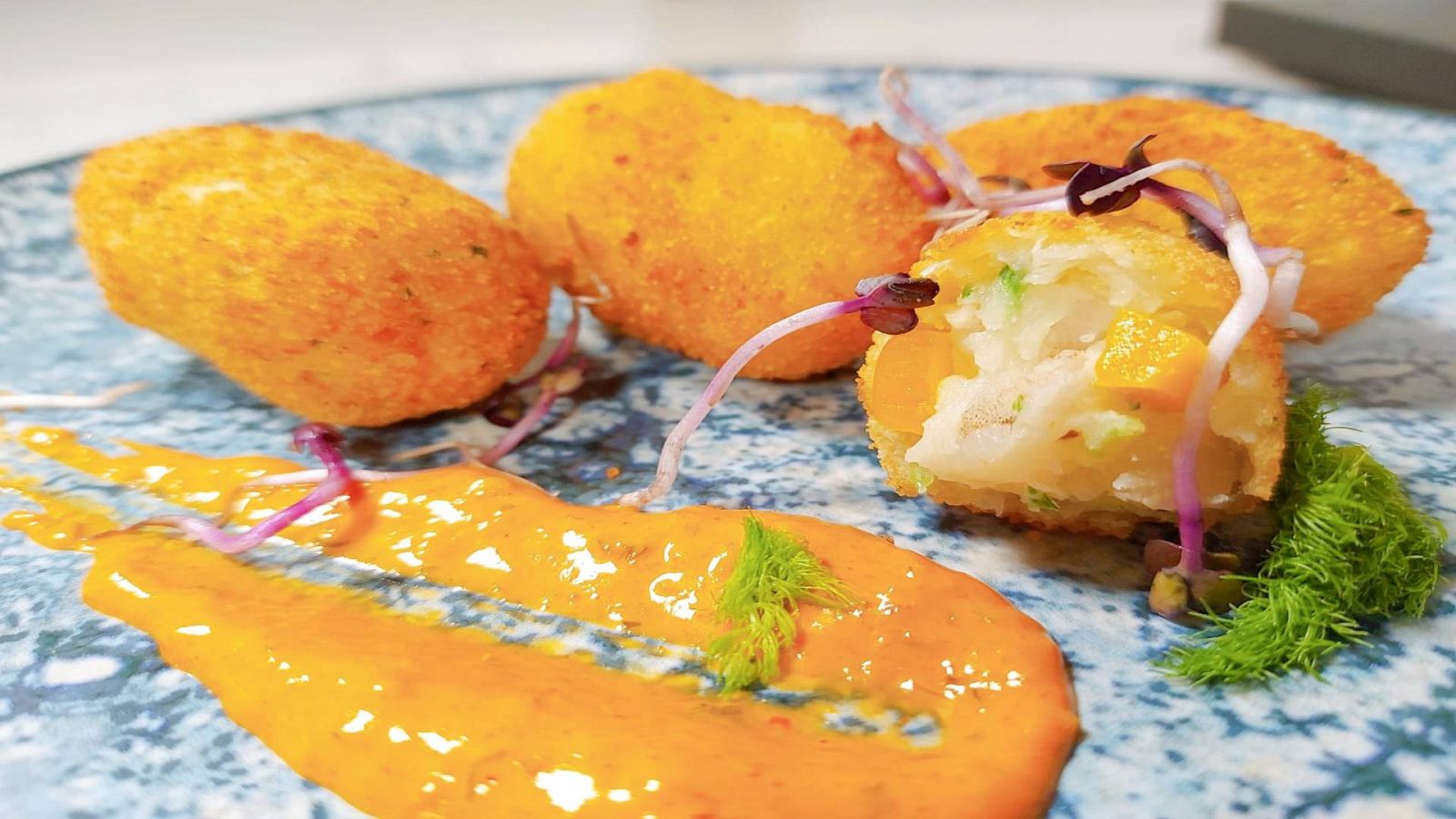 Receta de croquetas de yuca del chef Sergio Fernández