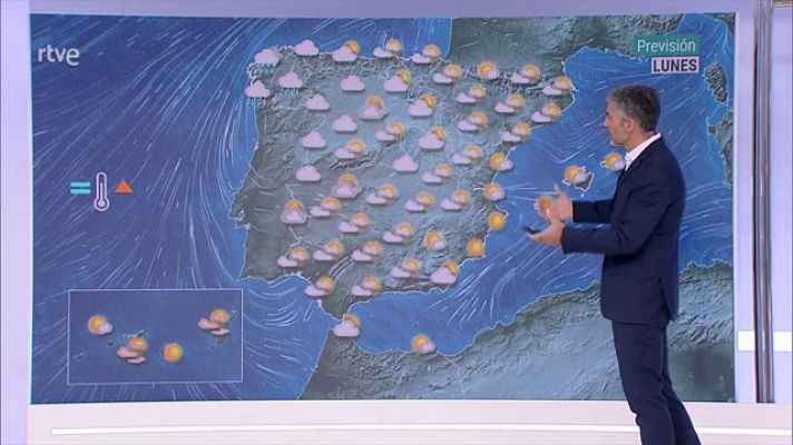 Intervalos y rachas de viento fuerte en el norte de Galicia y oeste de Asturias