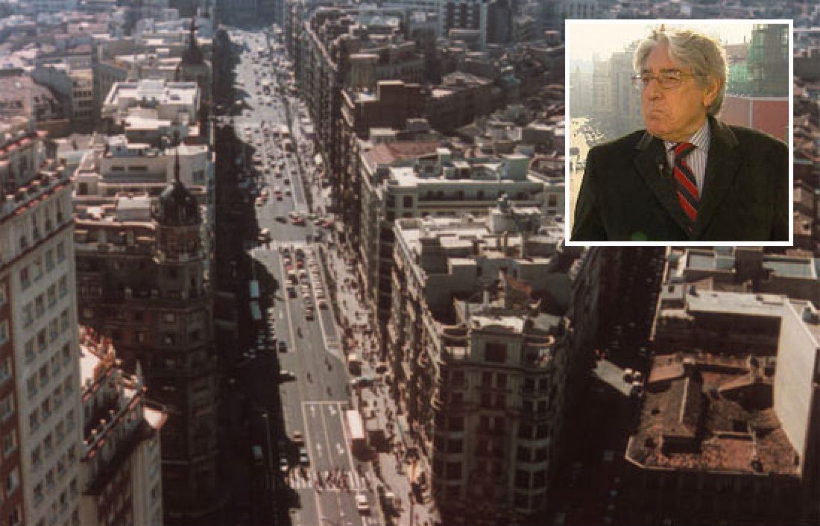 El presidente de amigos de la Gran Vía, Alfredo Amestoy, nos cuenta la historia de la calle - Programas y Concursos en el Archivo de RTVE | Ver