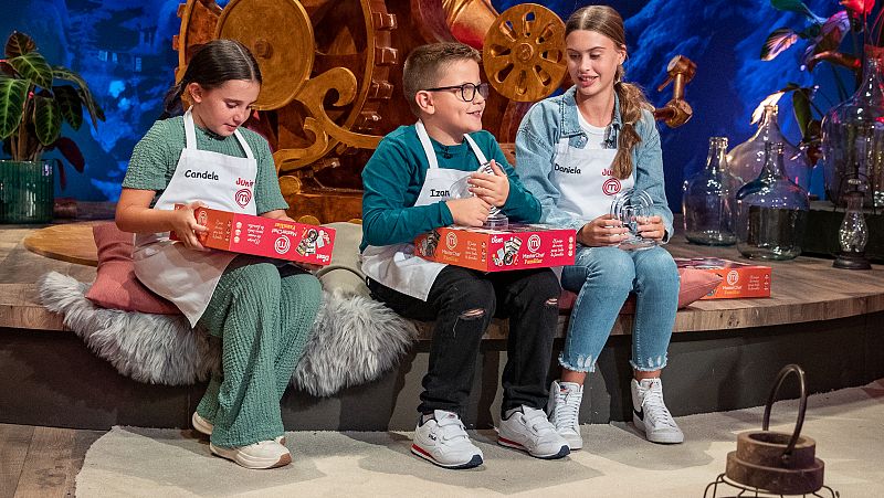 Daniela, Candela e Izan finalizan su aventura en MasterChef Junior 10