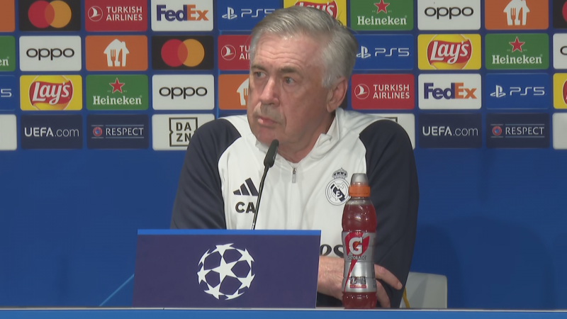 Carlo Ancelotti: "Solo habrá rotaciones si hay jugadores cansados"