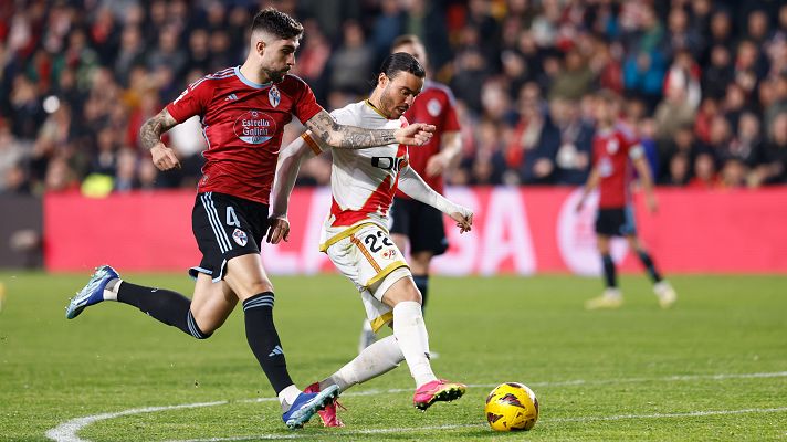Resúmenes de LaLiga - Rayo - Celta: resumen del partido de la 16ª jornada de Liga