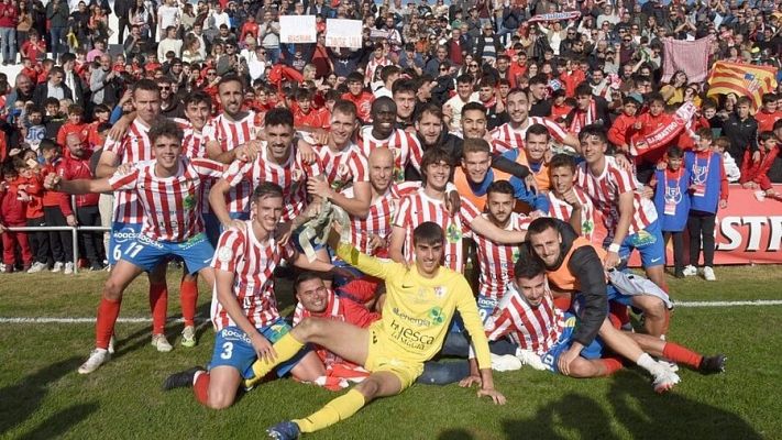 Copa del Rey - Sorteo Copa del Rey | Barbastro y Arandina, celebran el 'gordo' y jugarán contra Barcelona y Real Madrid