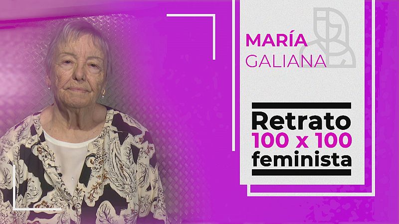 Retrato 100x100 feminista: Mara Galiana