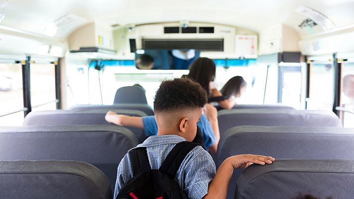 Telediario 1 - Premio al mejor pasajero del autobús