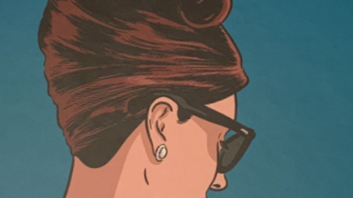 Telediario 1 - Audrey Hepburn, estrella del cómic