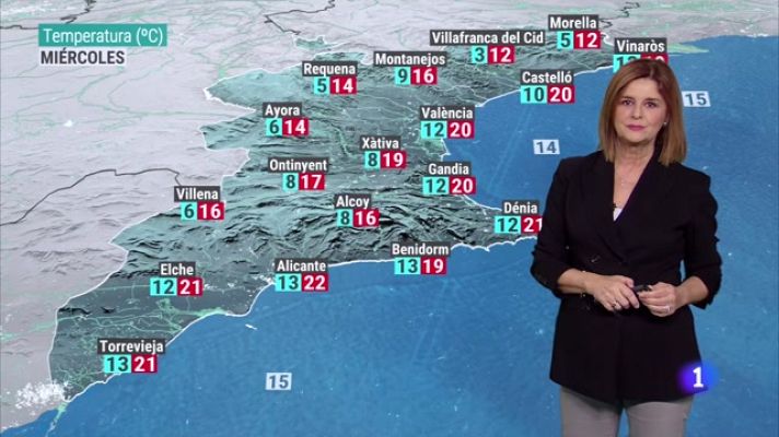 L'informatiu - Comunitat Valenciana - El tiempo en la Comunitat Valenciana 12/12/23