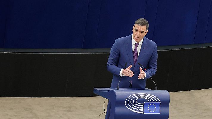 Informativo 24h - Sánchez en Estrasburgo: "Europa ha ganado un gran aliado con un gobierno progresista"