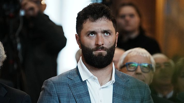 Telediario 1 - Jon Rahm: "Estoy emocionado por mi legado deportivo"